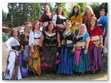 8/2/2014 Thurston County Fair - before the show - Hips Ahoy Dancers joined us for this LONG (90 min) show