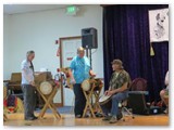 9/26/2015 - Elks Lodge live music hafla - Crow Drummers