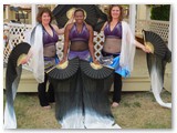 8/6/2017 - Thurston County Fair - Sisters Diama posing before the show