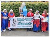 Tumwater 4th of July parade - posing before the start
