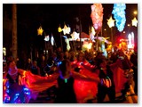 OlyRAD luminary stroll, dancers glow