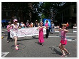 Hula Hoops for the parade