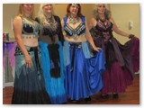 July - Getting ready to dance at Garden Courte Memory Center