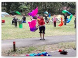 Kashani taught a fan veil dance at Mezdulene's retreat in Oregon