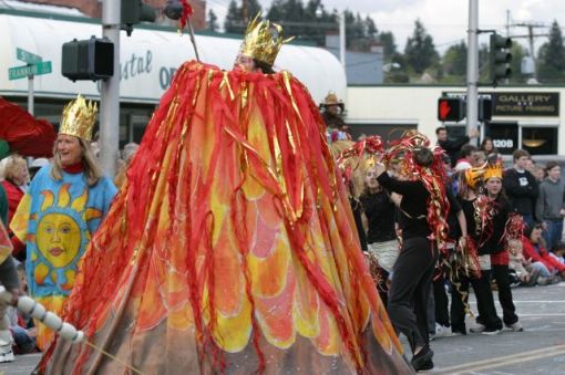 Pele, the volcano goddess
