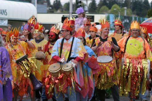 A really hot drum group
