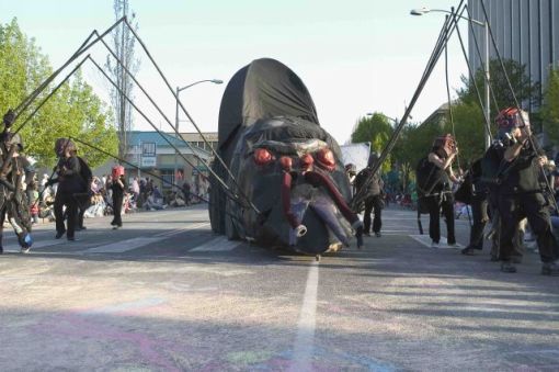 Here comes a big one
