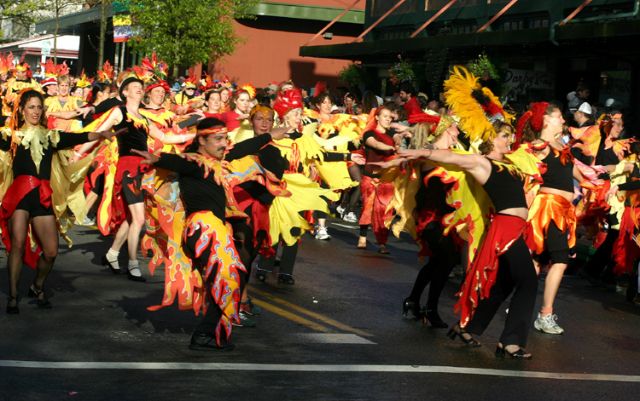 A hot group of dancers
